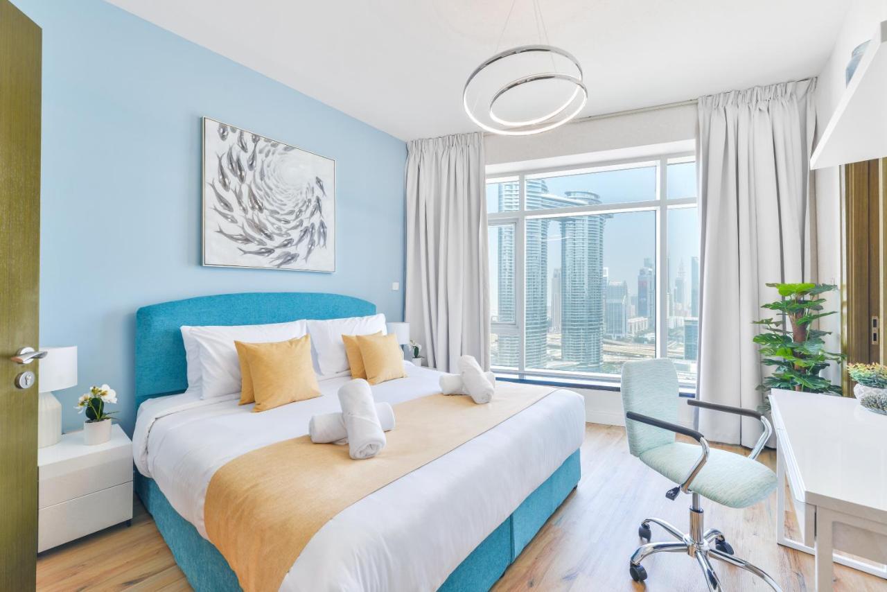 Апартаменты Lofts - Downtown Luxury - 5 Min Walk To Dubai Fountain! Экстерьер фото